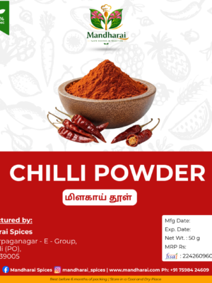 Mandharai Organic Chilli Powder